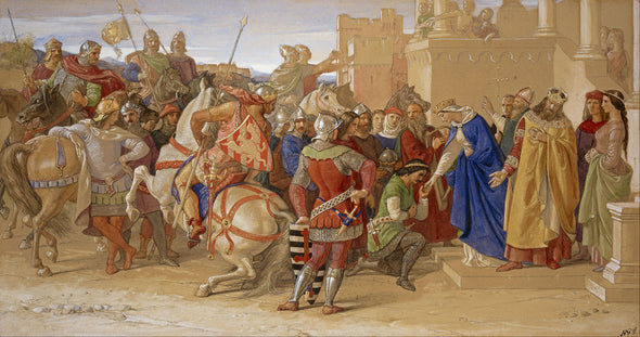 William Dyce - The Knights of the Round Table about to Depart in Quest of the Holy Grail