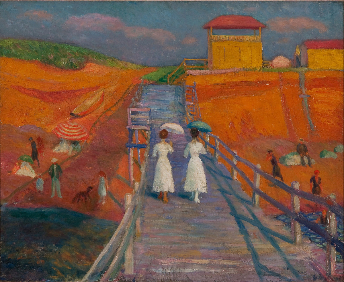 William Glackens - Cape Cod Pier