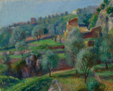 William Glackens - Terraces, South of France