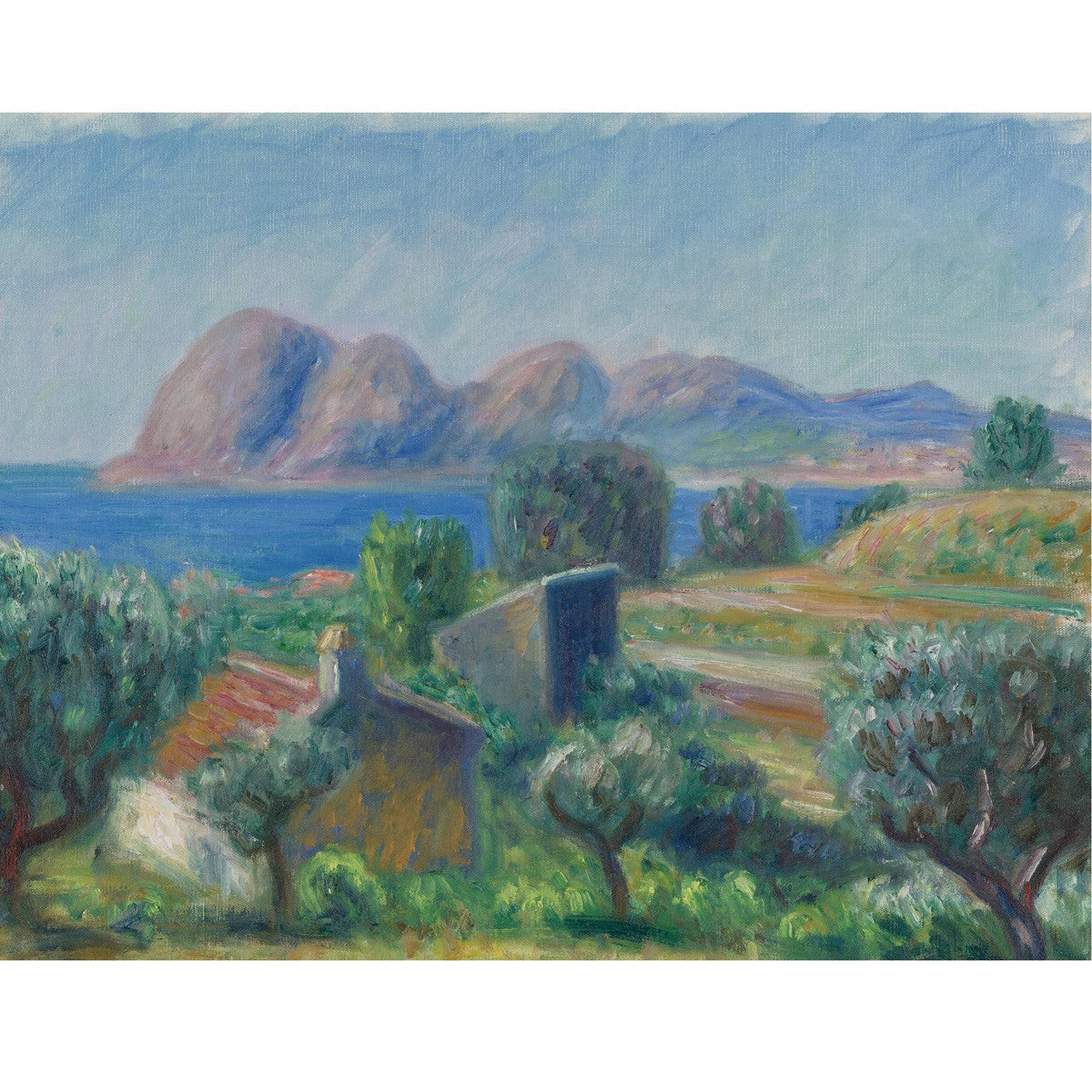 William Glackens - The Bay, La Ciotat