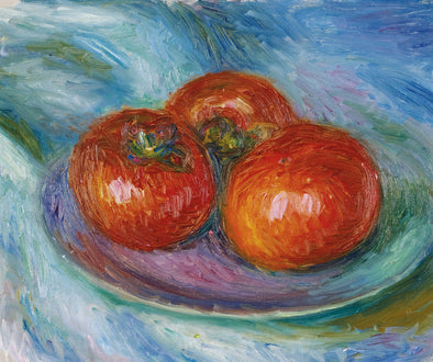 William Glackens - Three Tomatoes