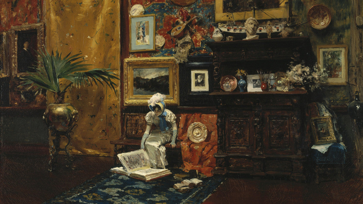 William Merritt Chase - Studio Interior