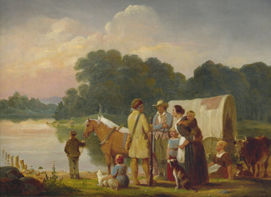 William Tylee Ranney - Waiting for the Ferry