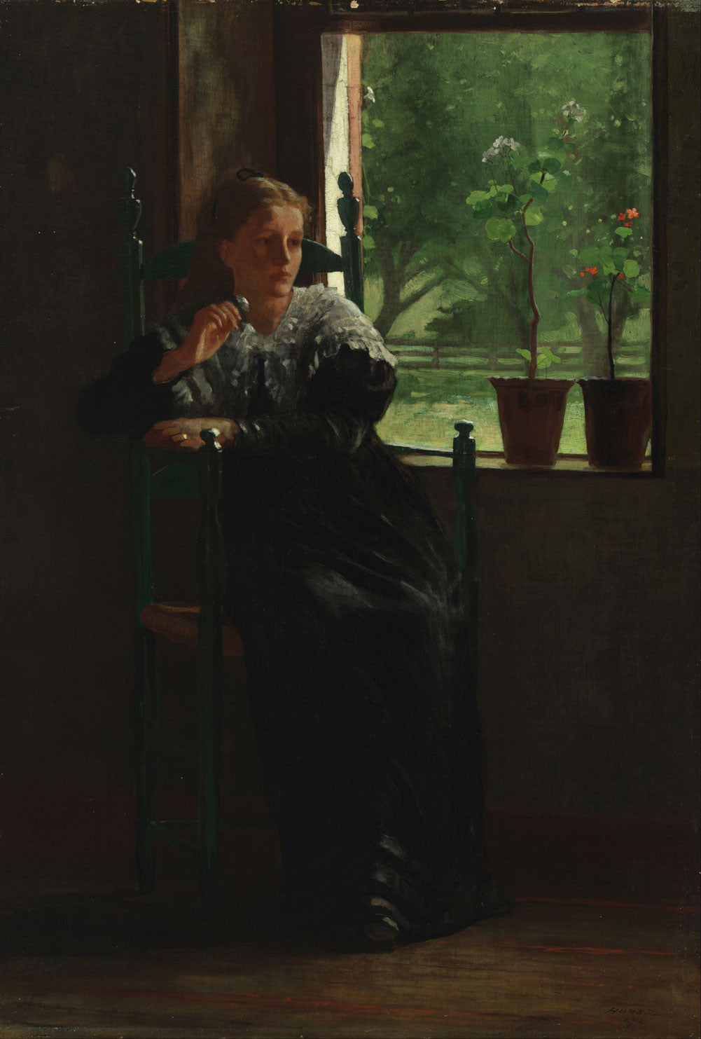 Winslow Homer - At the Window