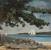 Winslow Homer - Nassau, Water and Sailboat