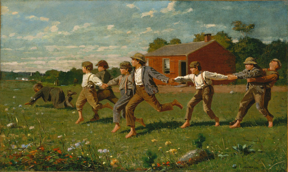 Winslow Homer - Snap the Whip