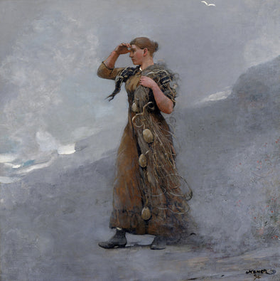 Winslow Homer - The Fisher Girl
