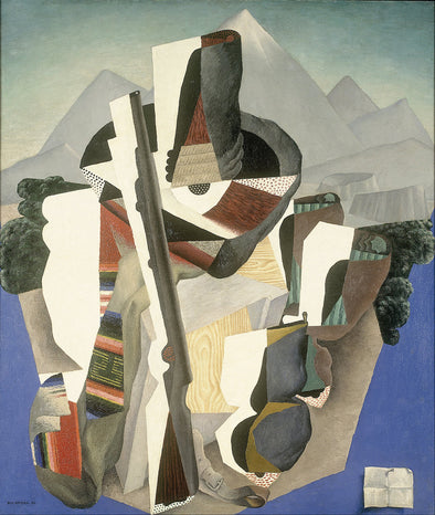 Diego Rivera - Zapata style Landscape