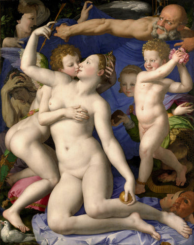 Agnolo Bronzino - Allegory with Venus and Cupid