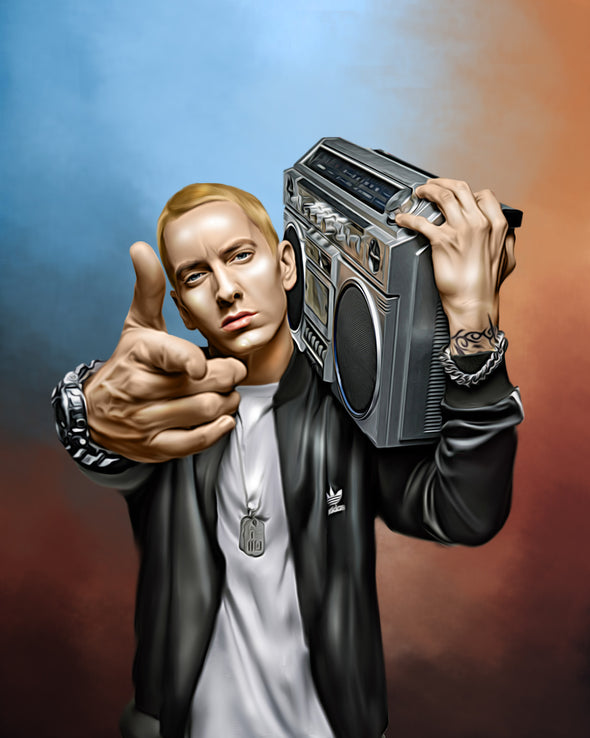 Eminem Digital Painting - Get Custom Art