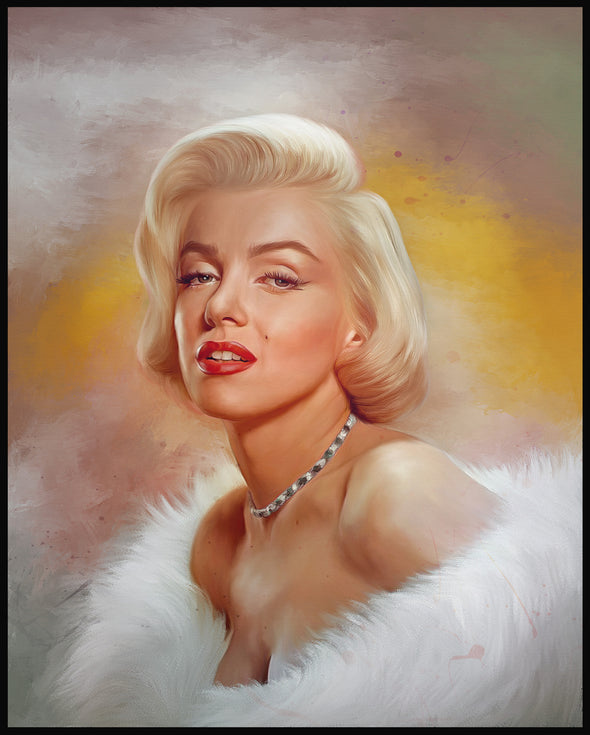 Marilyn Monroe Digital Painting - Get Custom Art